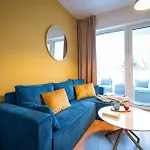 New Modern Home-free Parking-ac-projector-nespresso-view-balcony Apartment Komarov