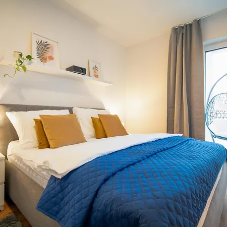 New Modern In Brno-free Parking-ac-projector-nespresso-view-balcony Komarov